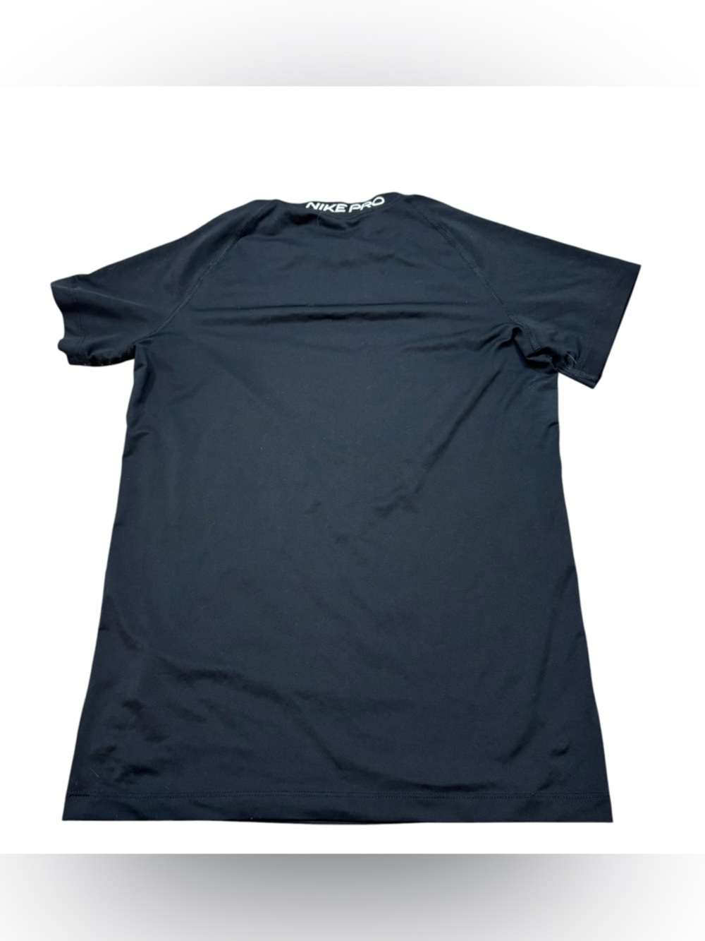 Boys Nike Pro Dri-Fit Black Short Sleeved Shirt Size Youth Medium